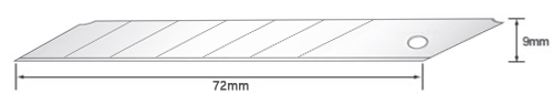 30 degree cutter blade